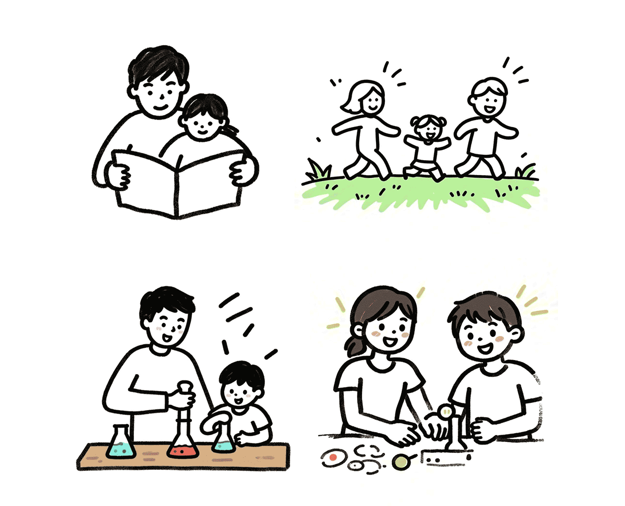 一心向阳家庭教育：亲子共学、亲子互动、亲子游戏、家庭治疗
